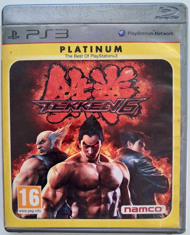 Tekken 6 [Platinum] for PS3 Complete Game + Manual (Tested) - Good Condition