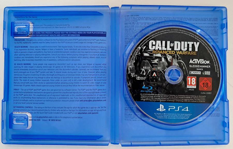 Call Of Duty: Advanced Warfare [Day Zero Edition] for Ps4 - Good Condition