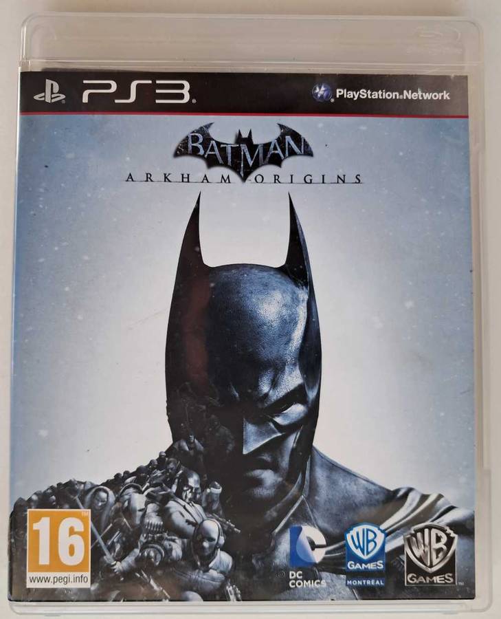 Batman: Arkham Origins for Ps3 Complete Game + Manual - Good Condition