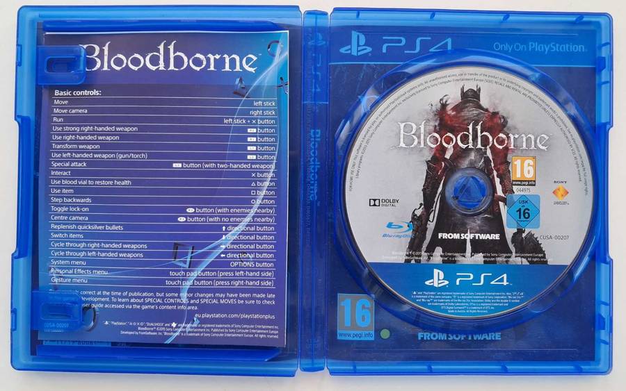 Bloodborne for PS4 Complete Game - Good Condition