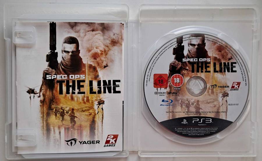 Spec Ops: The Line Complete Game + Manual - Good Condition!