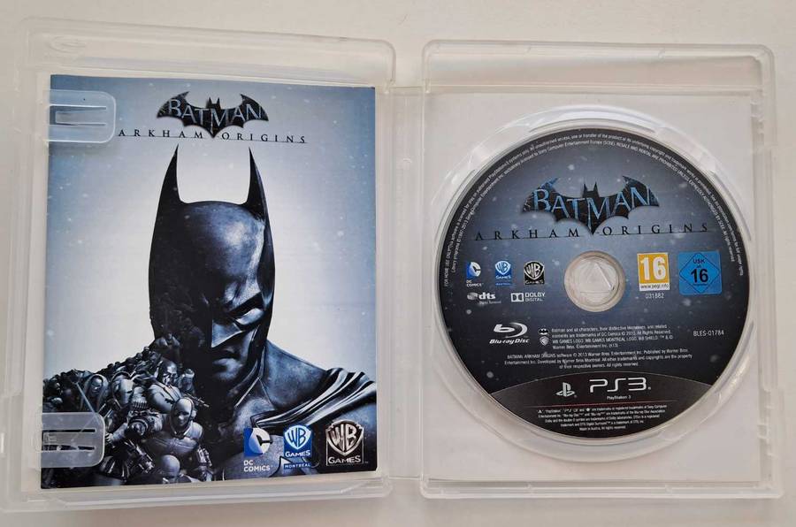 Batman: Arkham Origins for Ps3 Complete Game + Manual - Good Condition