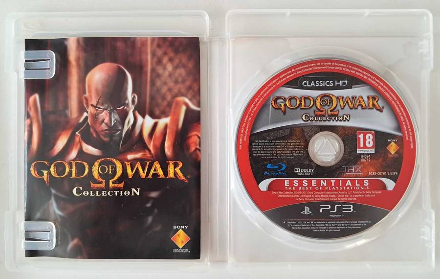 God Of War Collection [Essentials] For PS3 (CIB) - Good Condition!