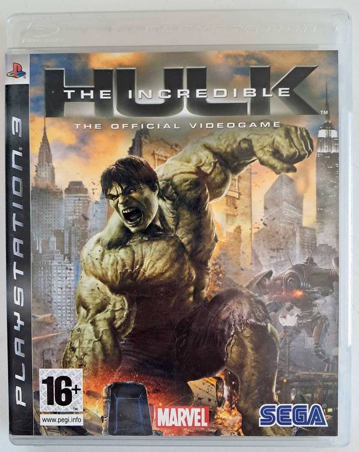 The Incredible Hulk for PS3 Complete Game + Manual (Tested) - Good Condition