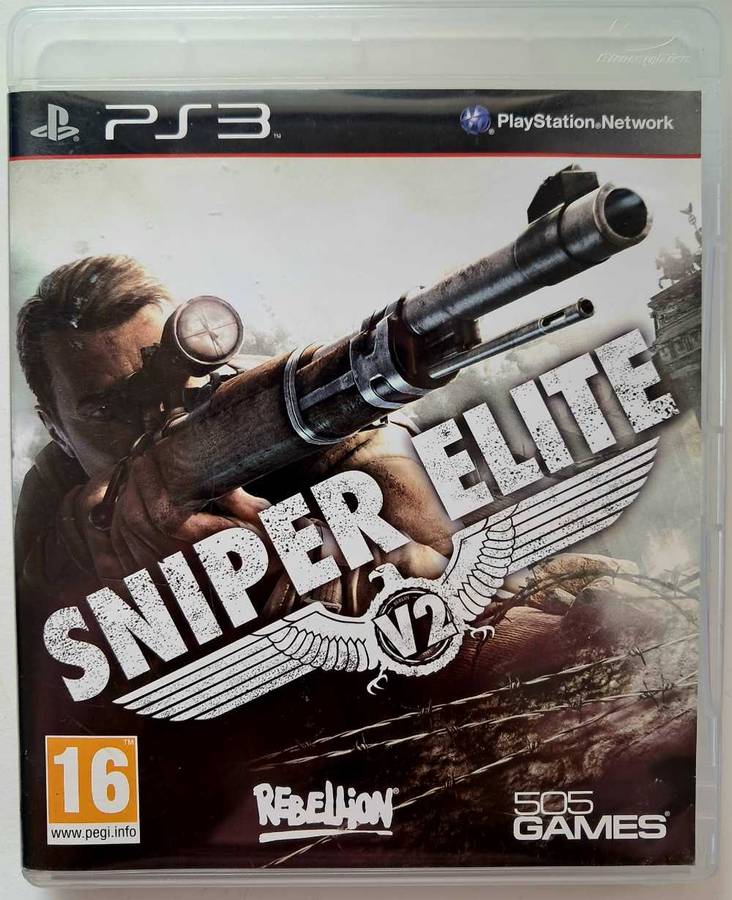 Sniper Elite V2 for PS3 Complete Game + Manual