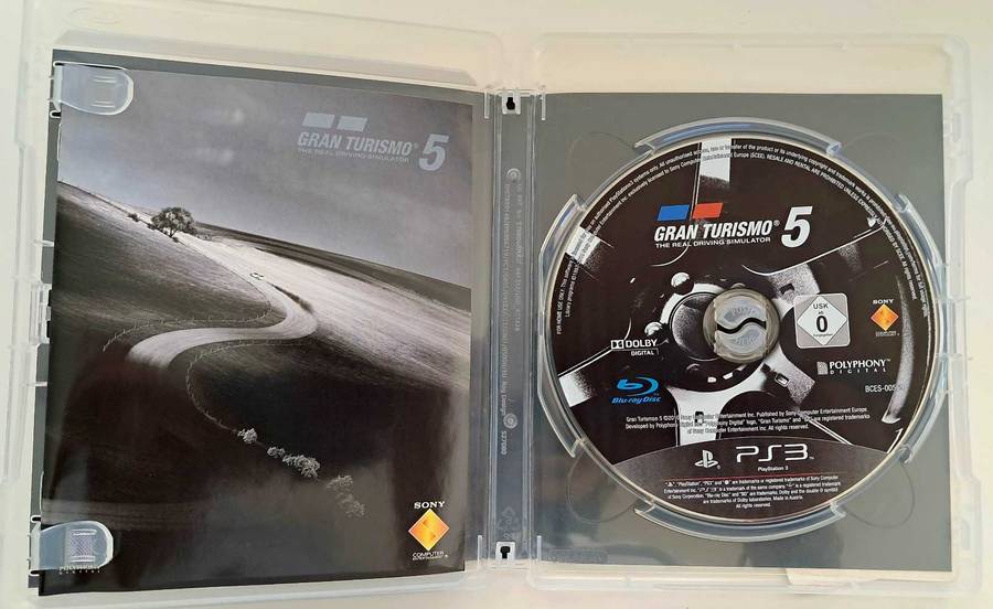 Gran Turismo 5 for PS3 Complete Game + Manual  - Good Condition!
