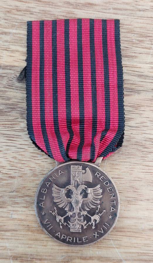 -1939 Italy Albanian Campaign Medal -