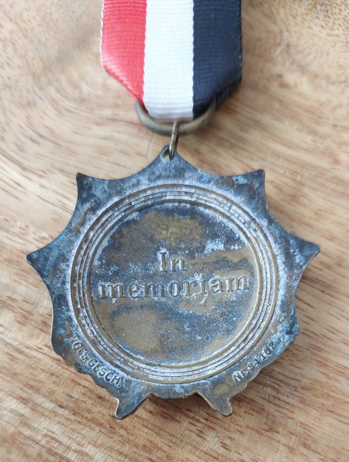 - WWI German Colonial Medal (In Memoriam) -