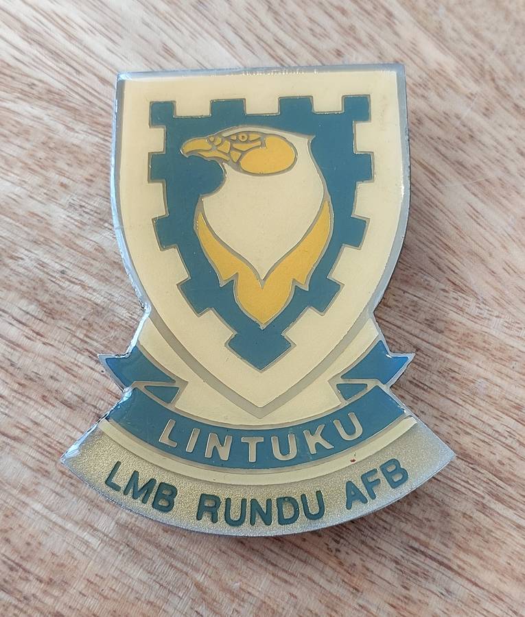 - Rundu Air Force Base Metal Emblem for Wooden Plaque -