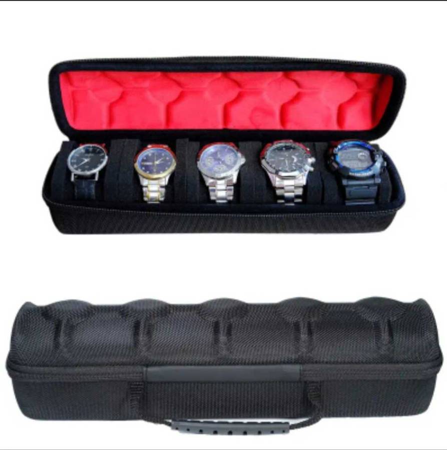 5 Slot Watch Travel Storage Case