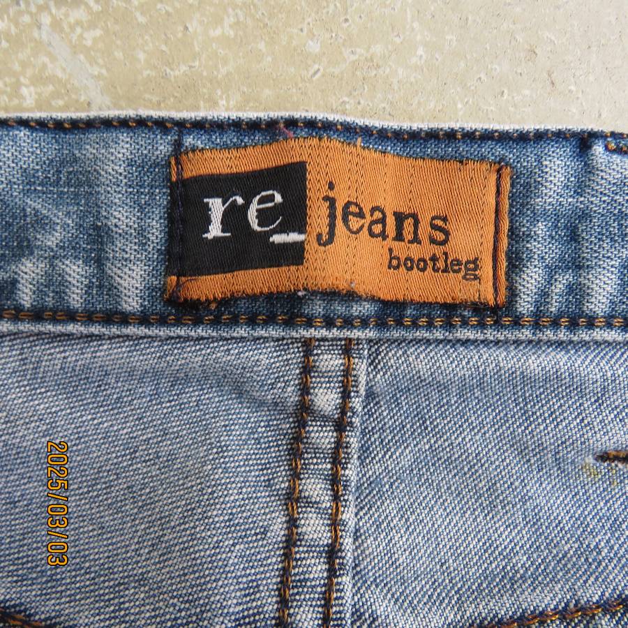 WOOLWORTHS pure cotton blue denim jeans size 38. Pockets back-front. Inner leg 74cm.