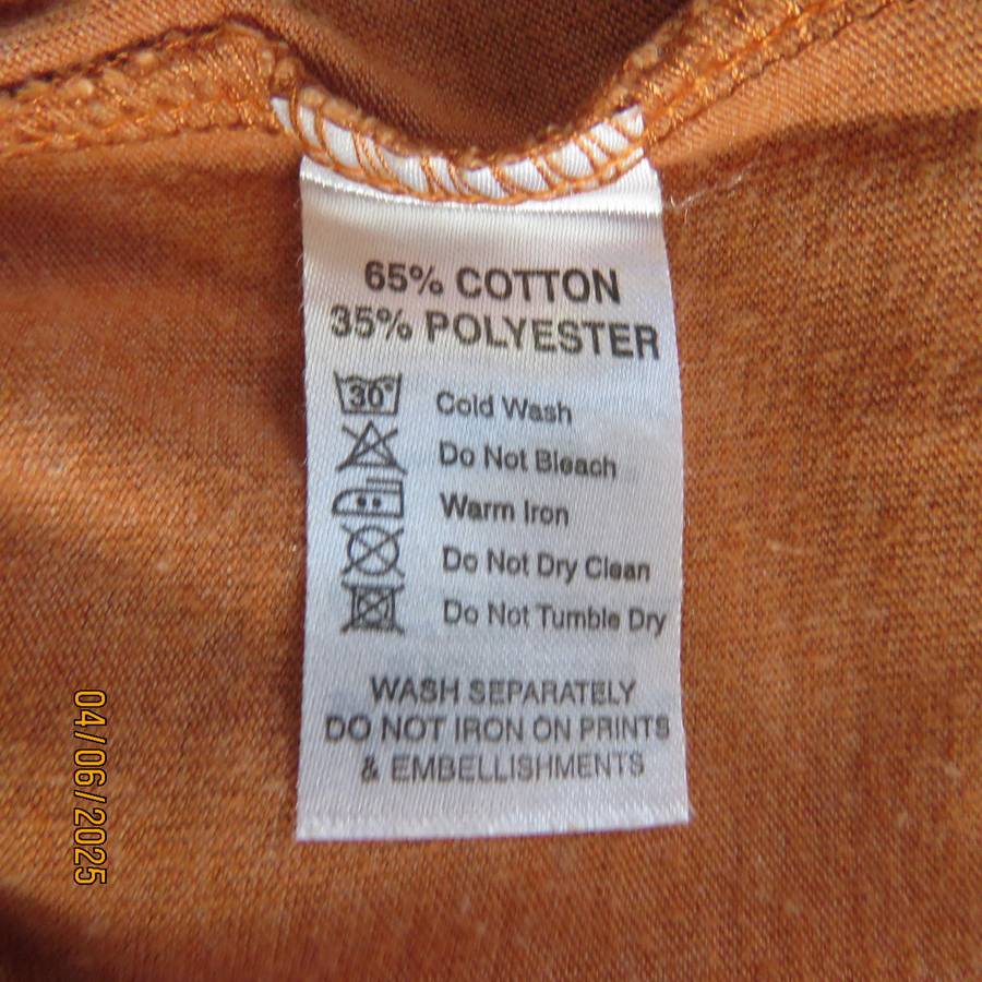 JEEP short sleeve windsor tan colour short sleeve T shirt in polycotton.