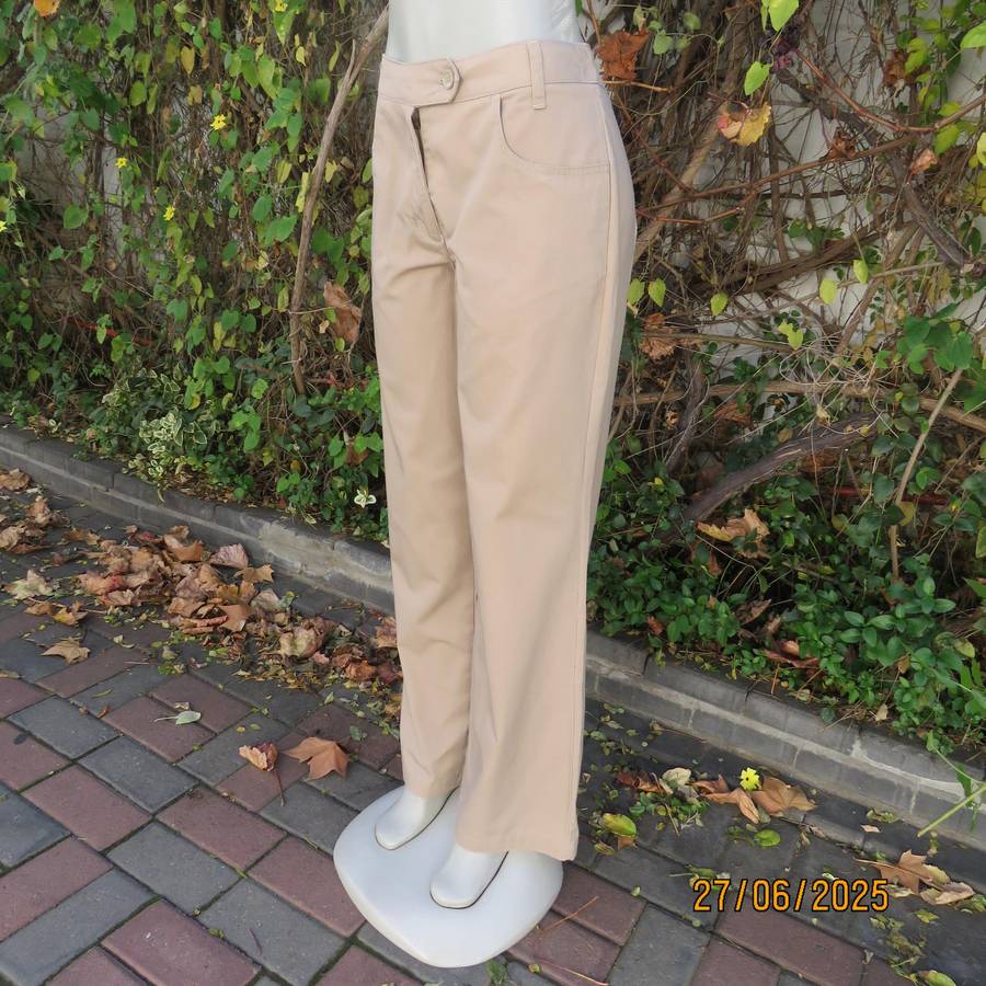 JONSSON ladies oatmeal colour outdoor straight leg pants size 36. New condition.