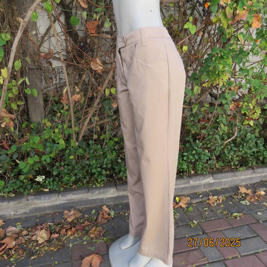 JONSSON ladies oatmeal colour outdoor straight leg pants size 36. New condition.