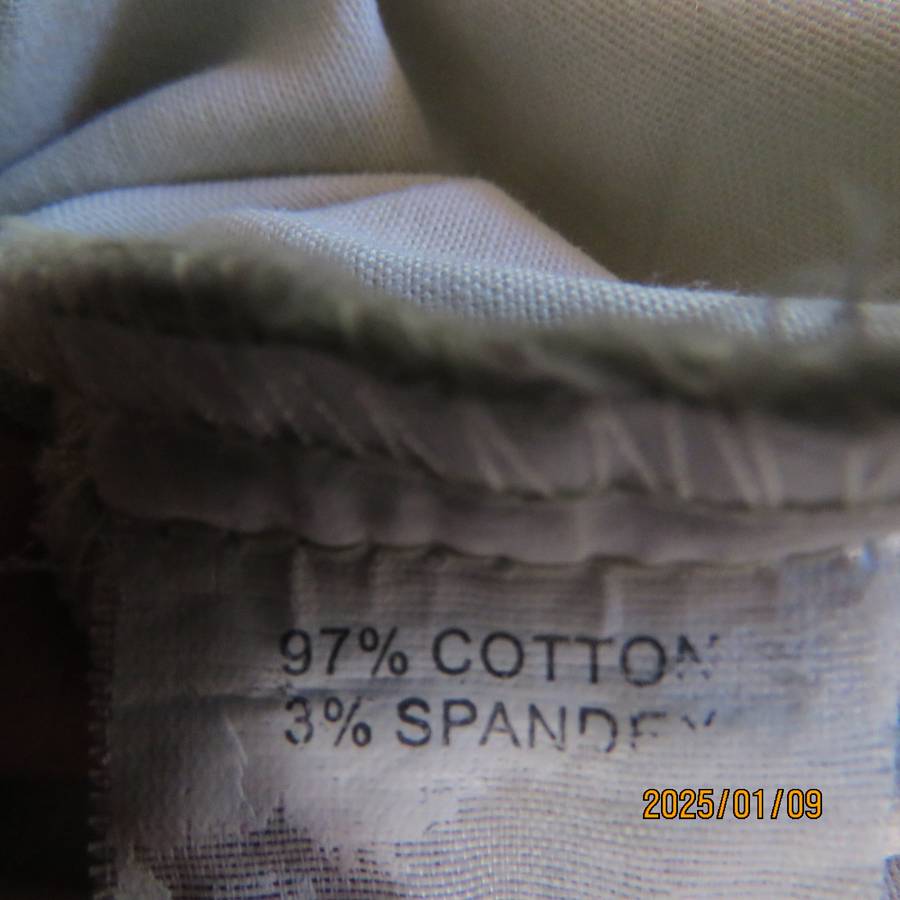 Smart sexy skinny cream stretch cotton RT pants size 30-6. Dummy pockets. Good fit. As new