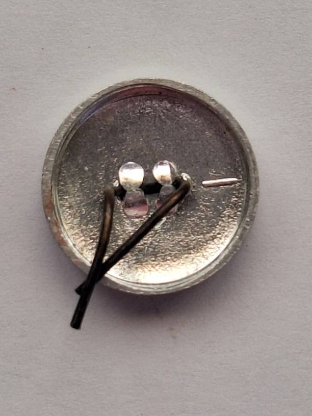 East German National peoples Army NVA soldier hat cockade badge (button size)