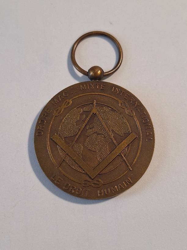 Maria Deraismes 100 year commerotive medal