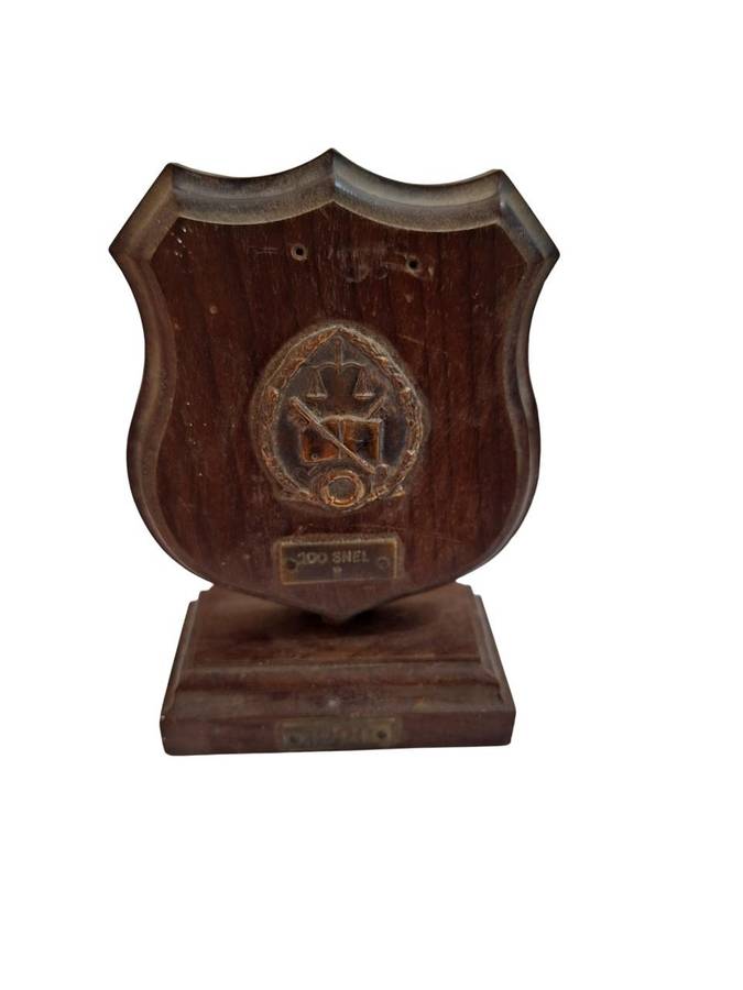 Vintage Prison service plaque for grobbies9