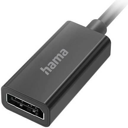 Hama Video Adapter USB-C Plug - DisplayPort Socket| Ultra-HD 4K