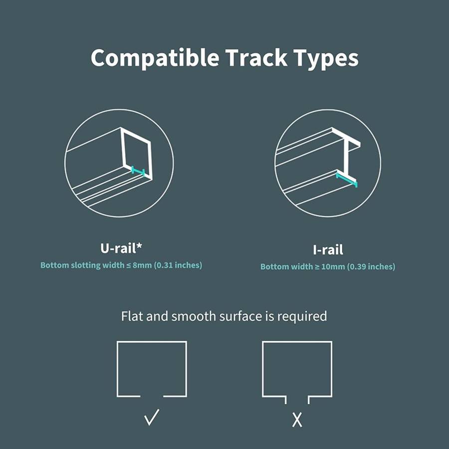 Aqara E1 Smart Curtain Driver Track Version |CM-M01-TRACK