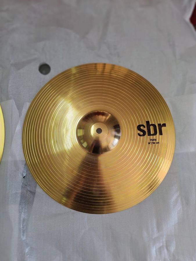 SABIAN SBR 5002 CYMBAL SET 14" HI-HAT & 18" CRASH