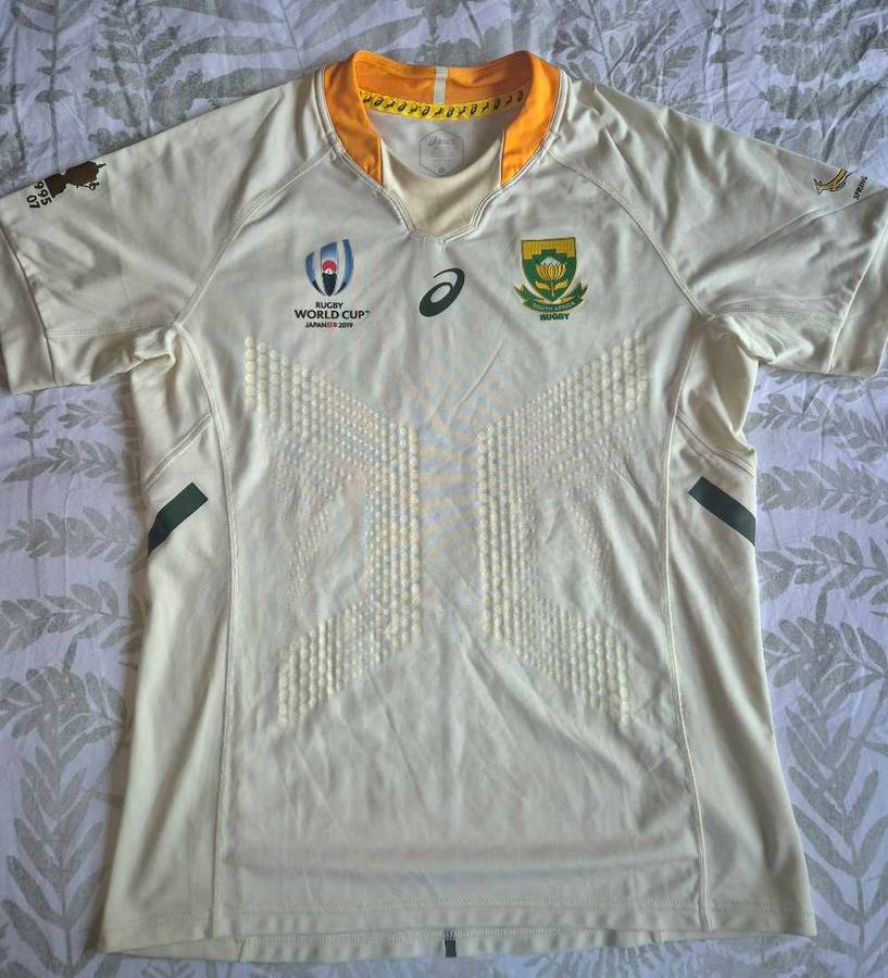 Springbok rugby jerseys 2011,2015 & 2019