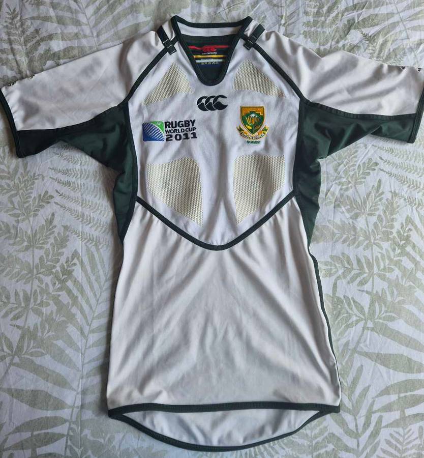 Springbok rugby jerseys 2011,2015 & 2019