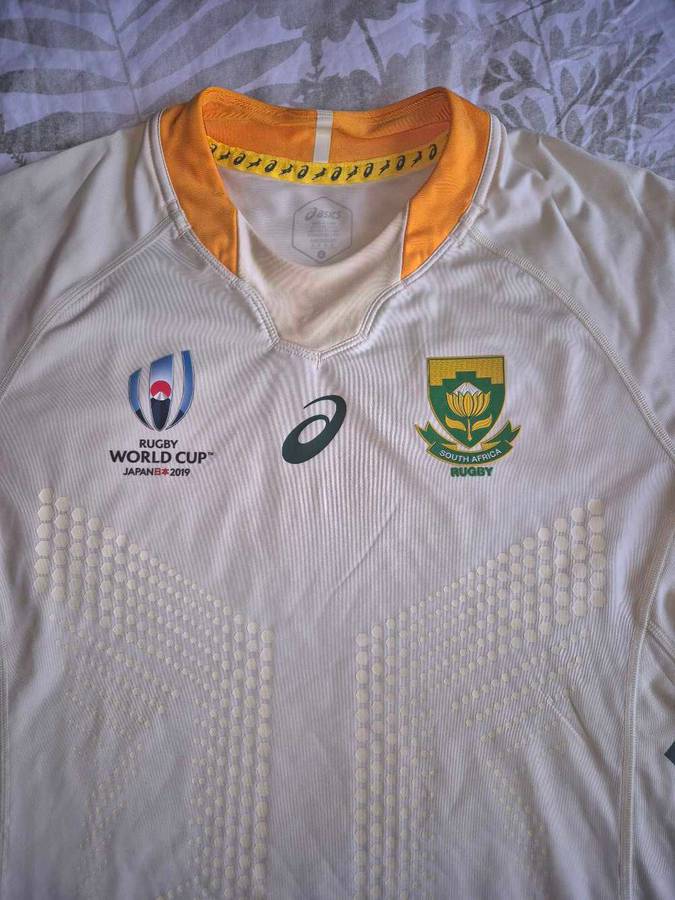 Springbok rugby jerseys 2011,2015 & 2019