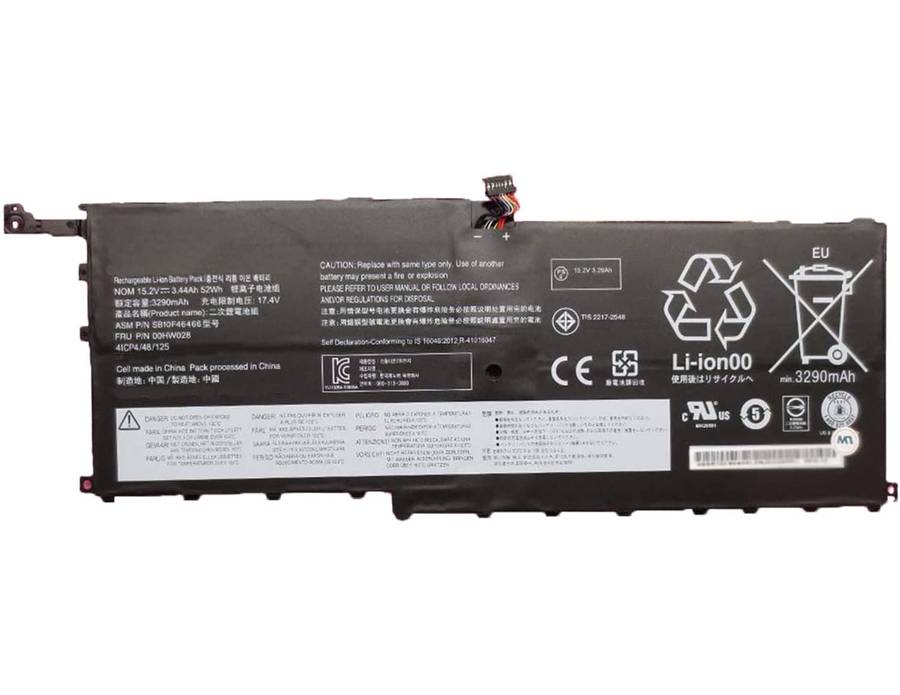 Reliable, long-lasting Vibrant Batteries for Lenovo ThinkPad X1 Carbon 4th Gen Type 20FB 20FC 00HW02