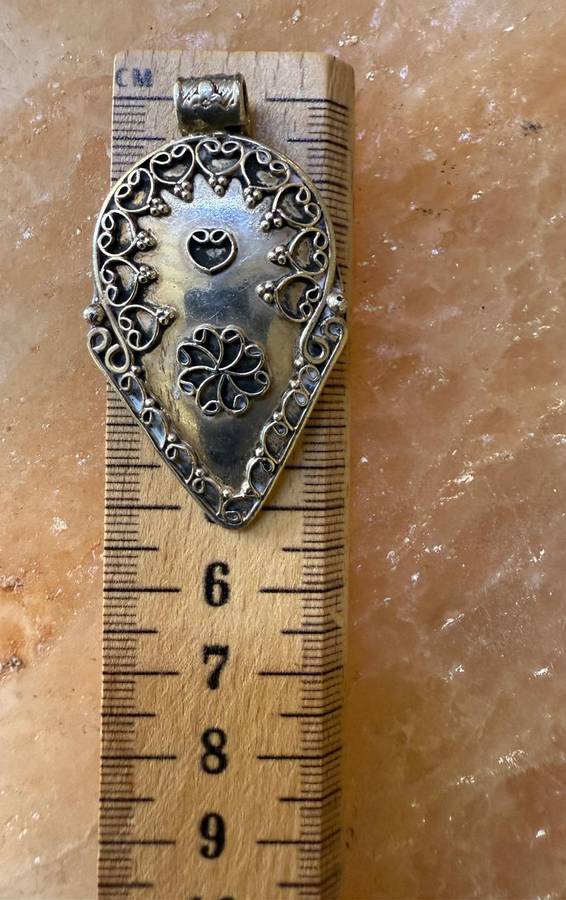 Sterling silver pendant