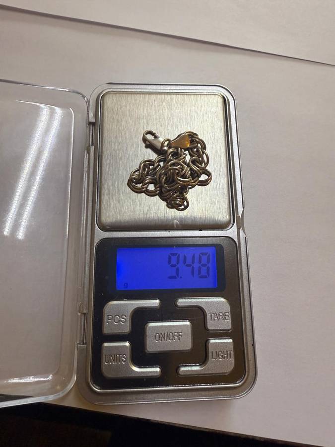 Sterling silver double link bracelet