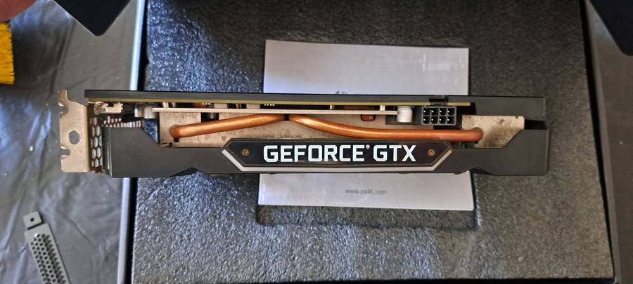 Palit GeForce GTX 1660 SUPER GamingPro OC 6GB GDDR6 192-bit PCI-E 3.0 Card - READ NOTE!