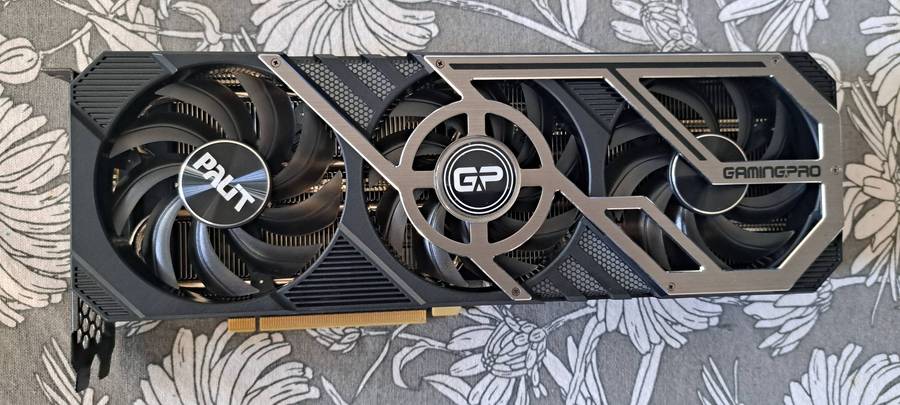 Palit GeForce RTX 3090 GamingPro OC 24GB GDDR6X 384-bit PCI-E 4.0 Desktop Graphics Card - READ NOTE