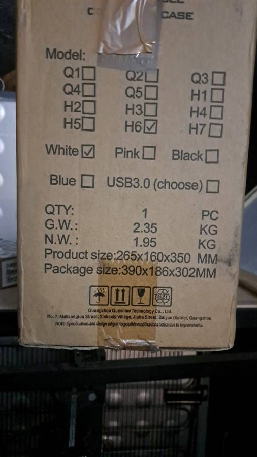 Complete Mini ITX Computer: Intel i7 7700 , B250i Strix , Corsair Vengeance 2x8GB DDR4 , EVGA 750W