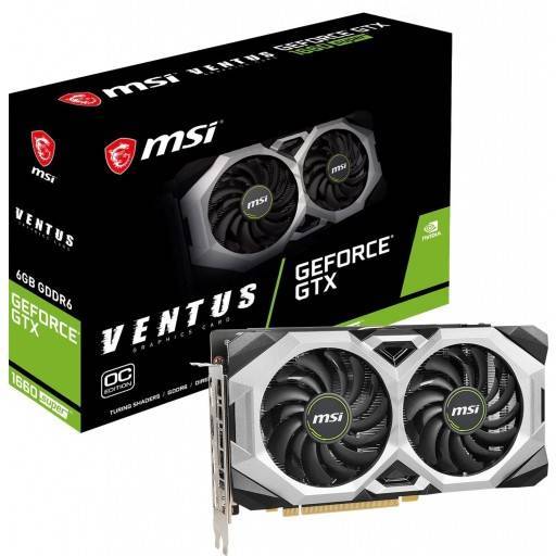 MSI GeForce GTX 1660 SUPER VENTUS 6GB GDDR6 192-bit PCI-E 3.0 Desktop Graphics Card