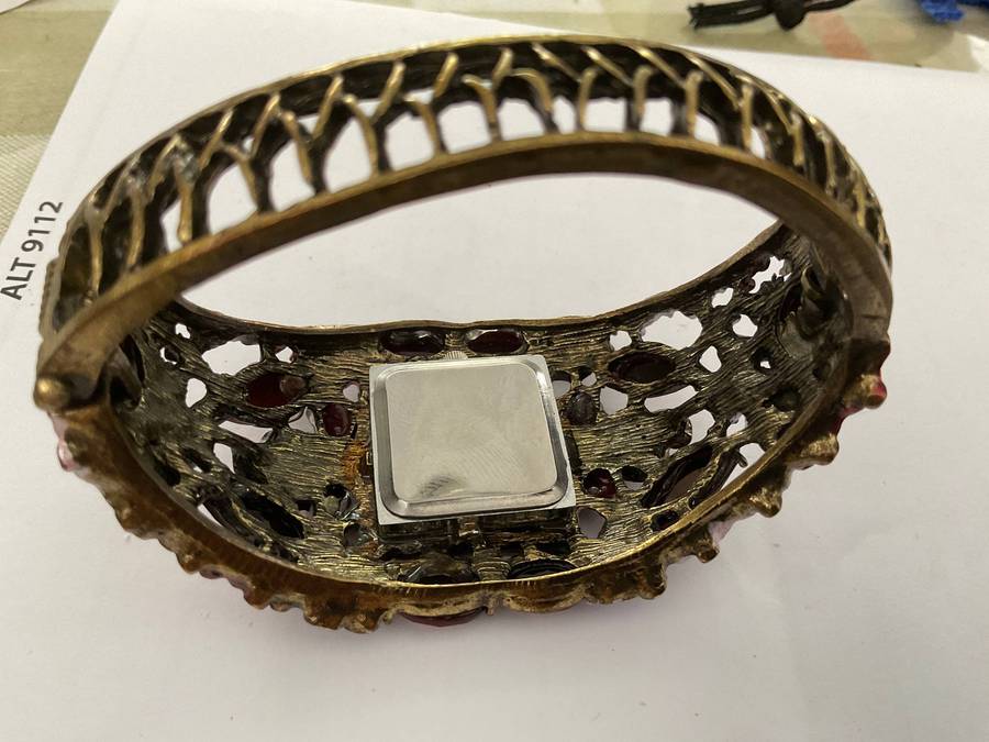 A  fun,costume bejewelled watch