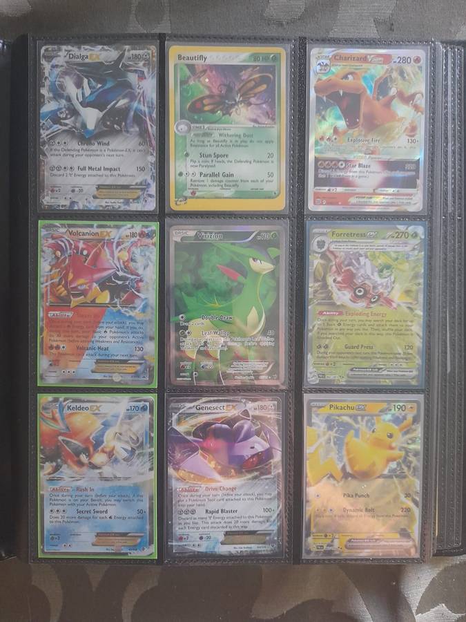 MEGA POKÉMON COLLECTION - GENUINE CARDS - BINDER 360 CARDS - DIFFERENT SETS -
