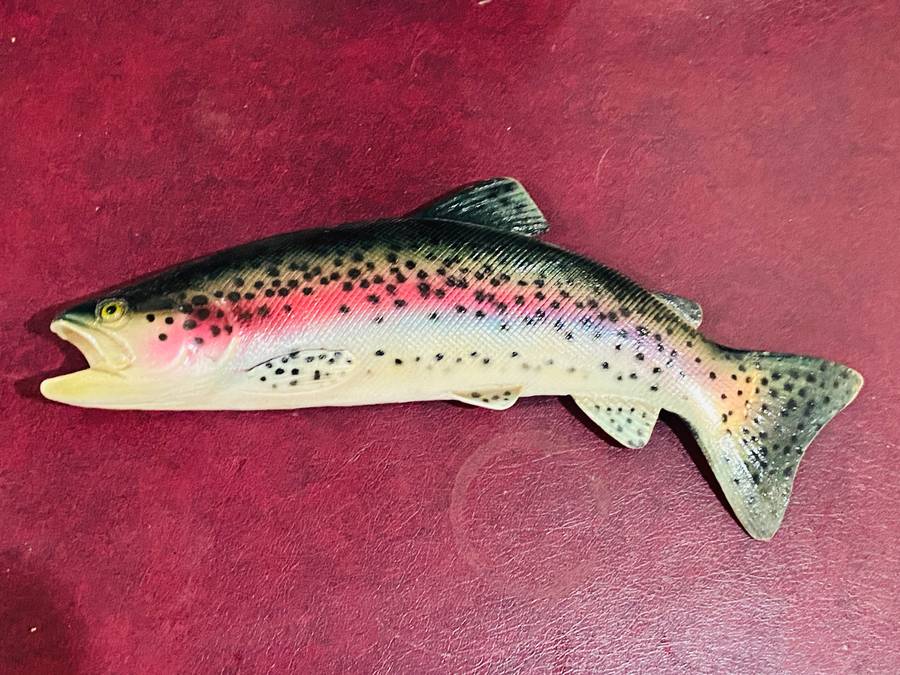 FLY FISHING LOT - WALL HANGER & TWO FRAMES WITH FLIES