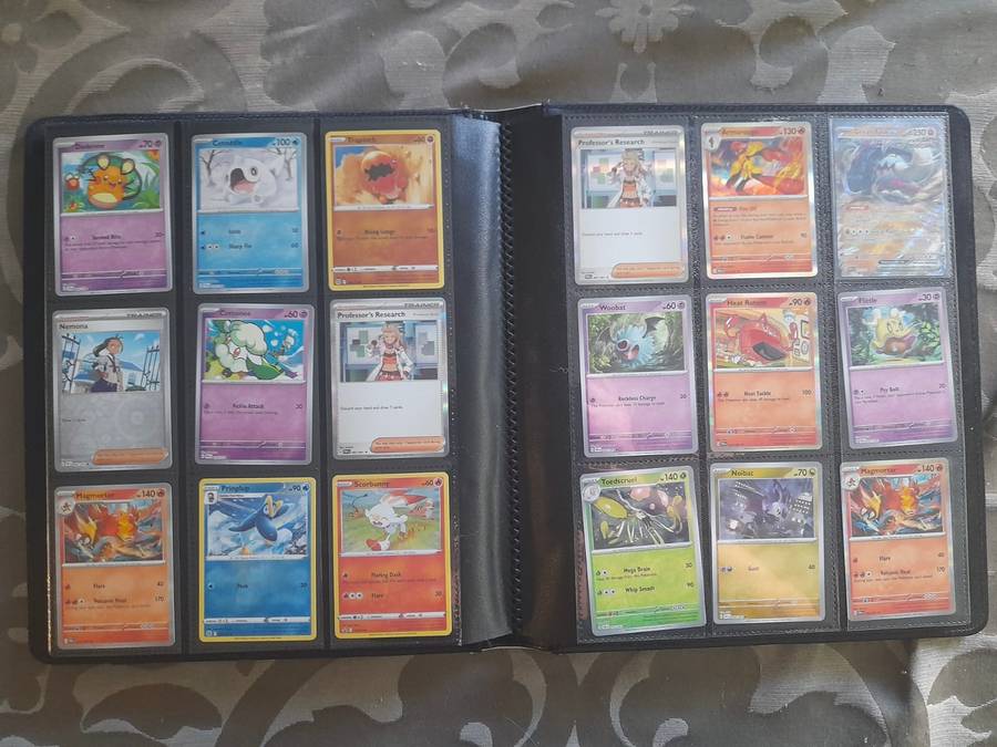 MEGA POKÉMON COLLECTION - GENUINE CARDS - BINDER 360 CARDS - DIFFERENT SETS -