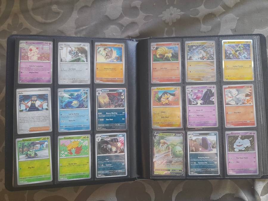 MEGA POKÉMON COLLECTION - GENUINE CARDS - BINDER 360 CARDS - DIFFERENT SETS -