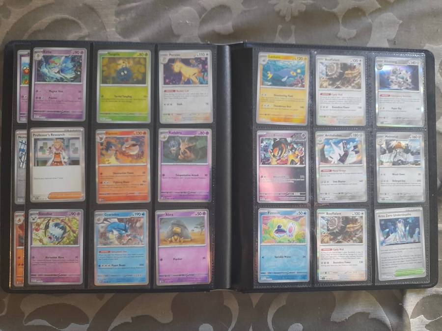 MEGA POKÉMON COLLECTION - GENUINE CARDS - BINDER 360 CARDS - DIFFERENT SETS -