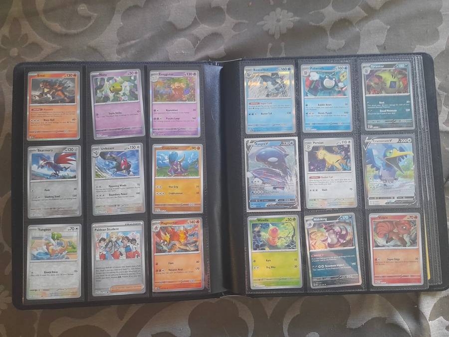 MEGA POKÉMON COLLECTION - GENUINE CARDS - BINDER 360 CARDS - DIFFERENT SETS -