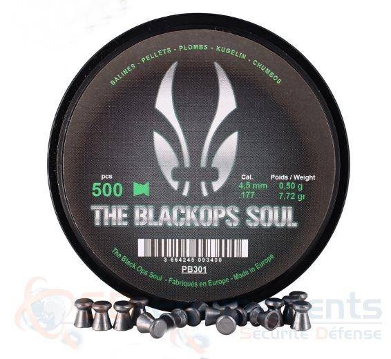 The Black Ops Soul Flat Pellets (4.5mm, 500 count)
