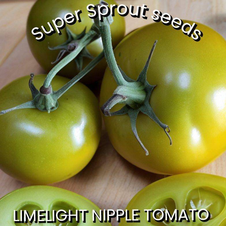 Limelight nipple tomato  x 15 seeds