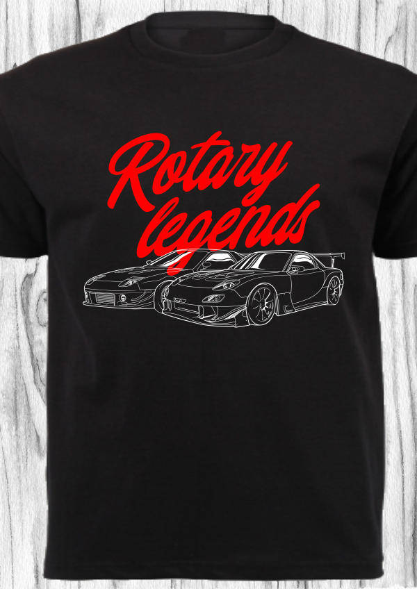 CAR SHIRT_ROTARY LEGENDS