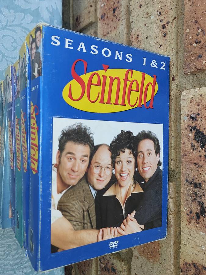 AN ENTIRE SERIES OF SEINFELD DVDs SOLD AS IS
