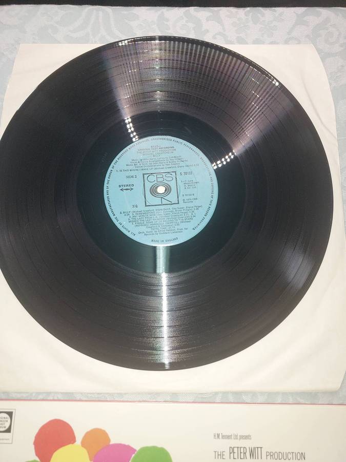 AN ALBUM, BILLY, THE PETER WITT PRODUCTION, MICHAEL CRAWFORD , SOLD AS IS