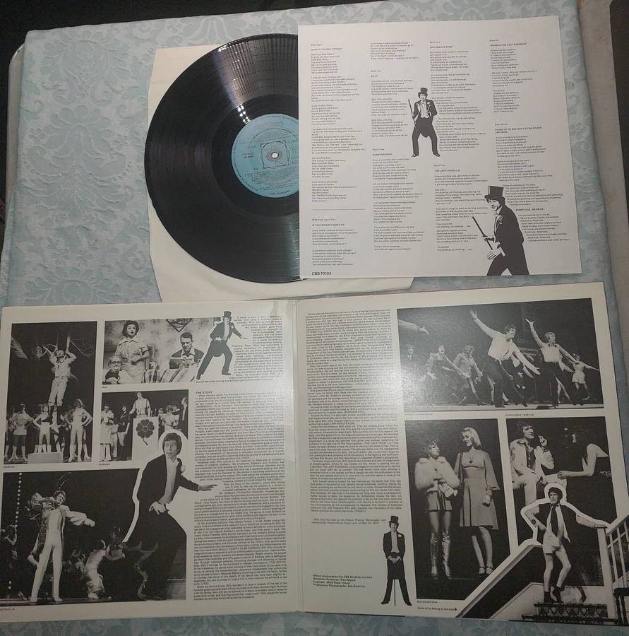 AN ALBUM, BILLY, THE PETER WITT PRODUCTION, MICHAEL CRAWFORD , SOLD AS IS