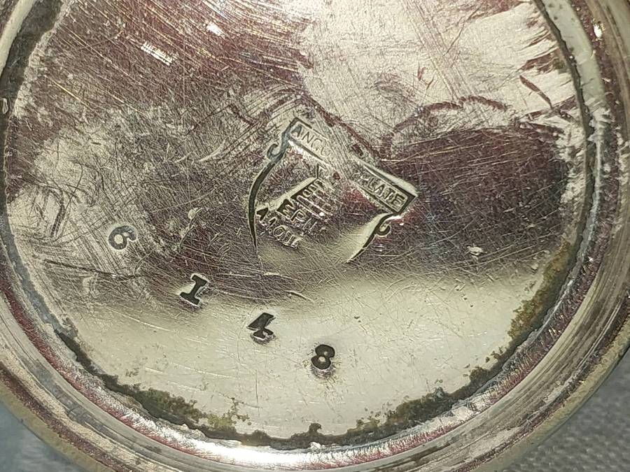A VINTAGE COLLECTION SILVER PLATED UTENSIKS FROM BANDOLIERS KOP HOTEL SOLD AS IS