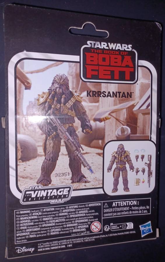 Star Wars Vintage Collection - Book of Boba Fett - KRRSANTAN 3.75 Figure  - Hasbro - 2023